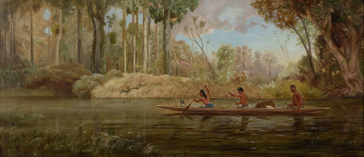 Řeka Waikato od Kennett Watkins