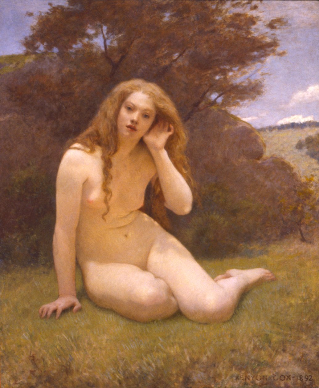 Echo, 1892. od Kenyon Cox