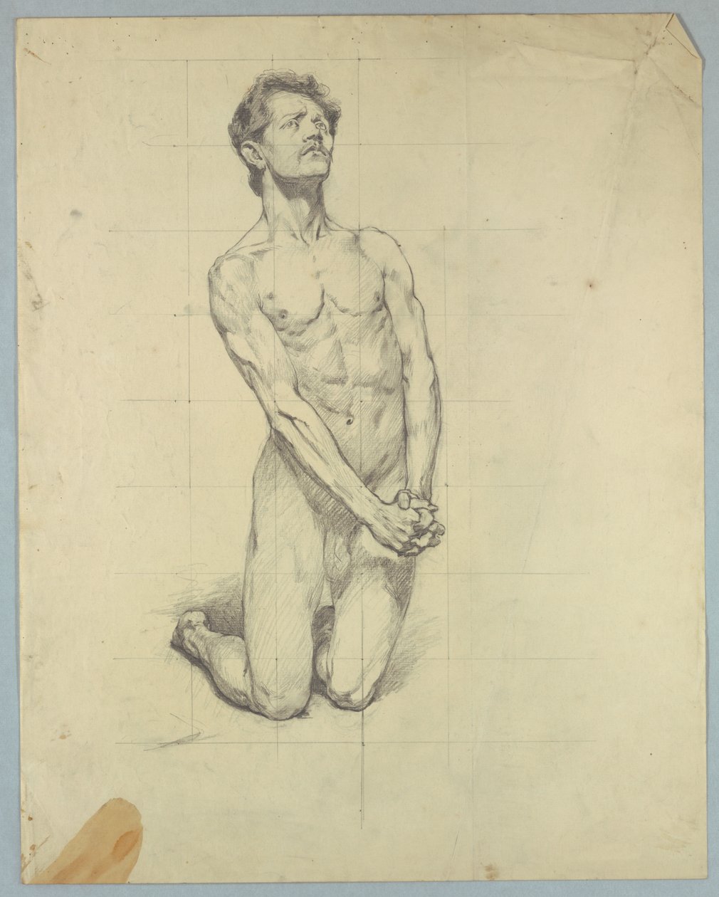Figurální studie pro "Pokušení sv. Antonína" od Kenyon Cox