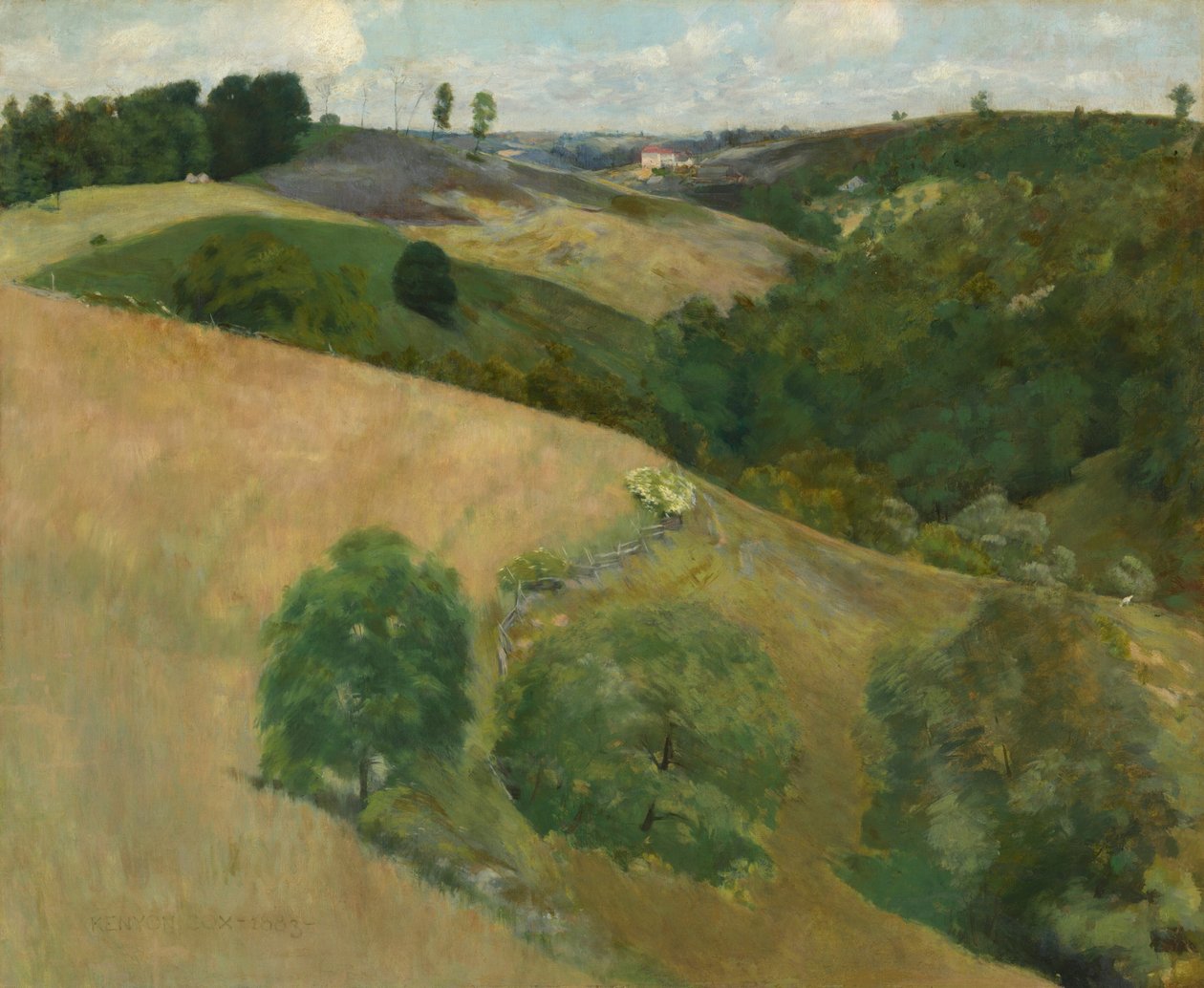 Létající stíny od Kenyon Cox