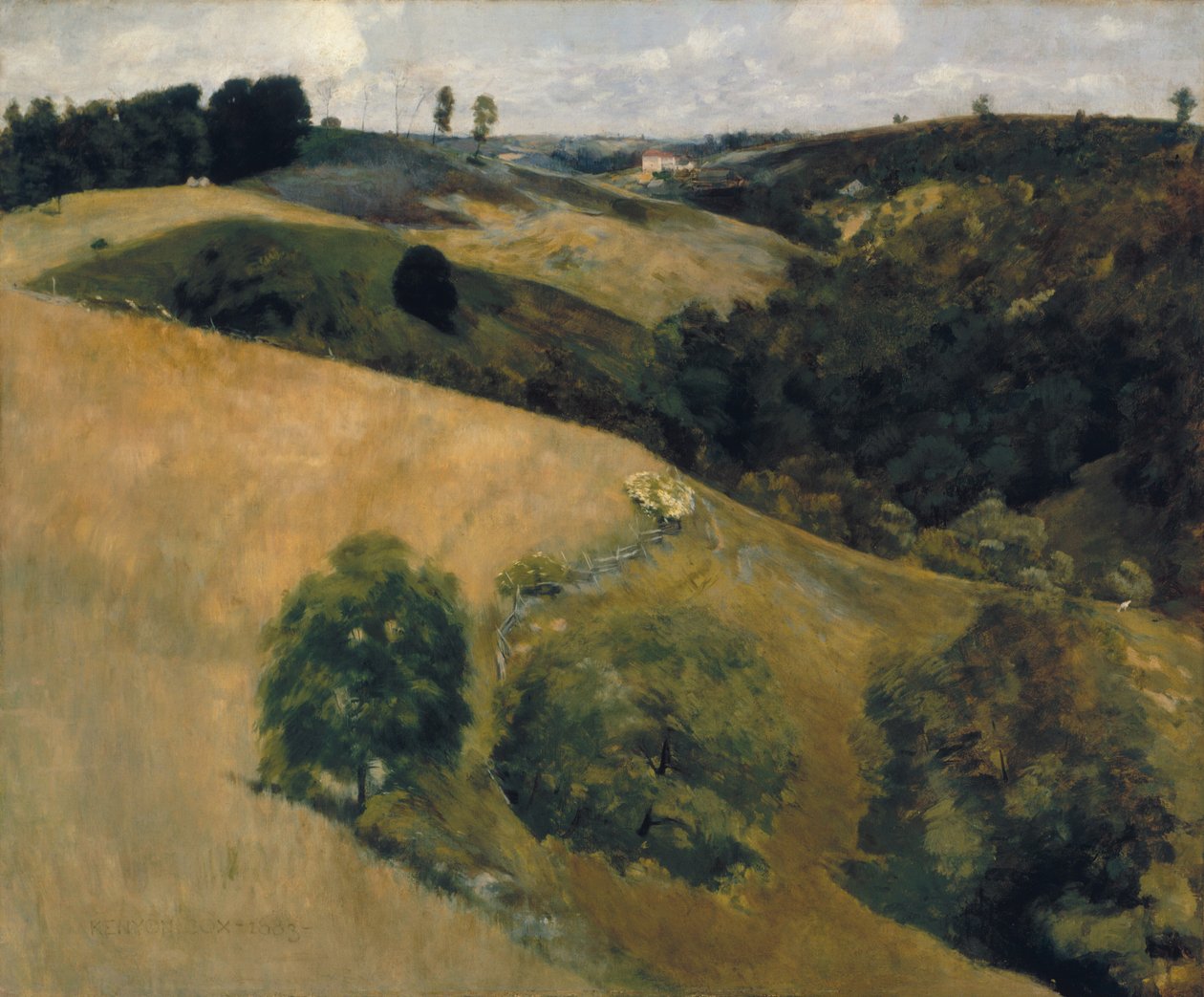 Létající stíny, 1883. od Kenyon Cox