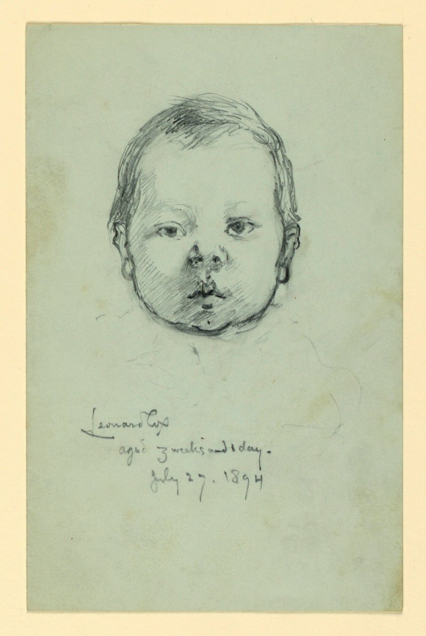 Portrét Leonarda Coxe od Kenyon Cox