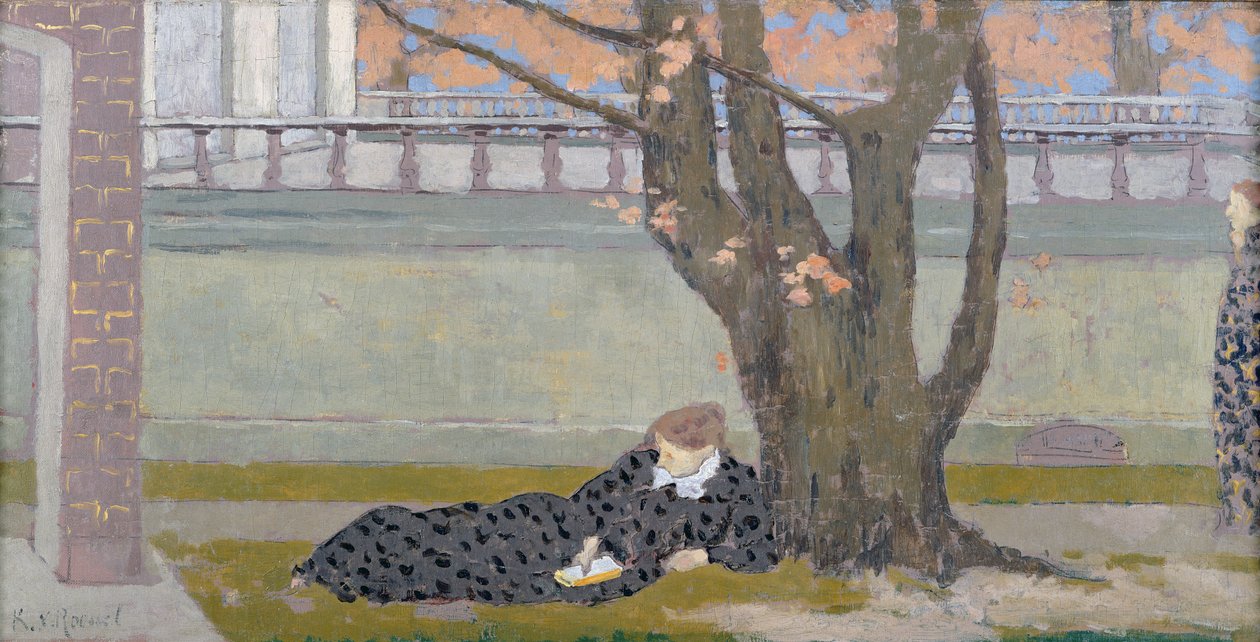 Terasa v Tuileries, c.1892-3 od Ker Xavier Roussel