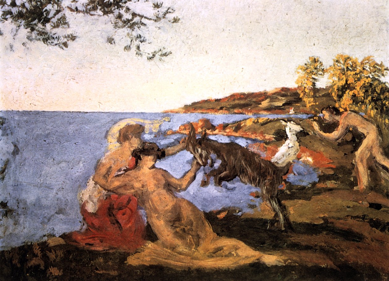 Mytologický motiv, 1903 od Ker Xavier Roussel