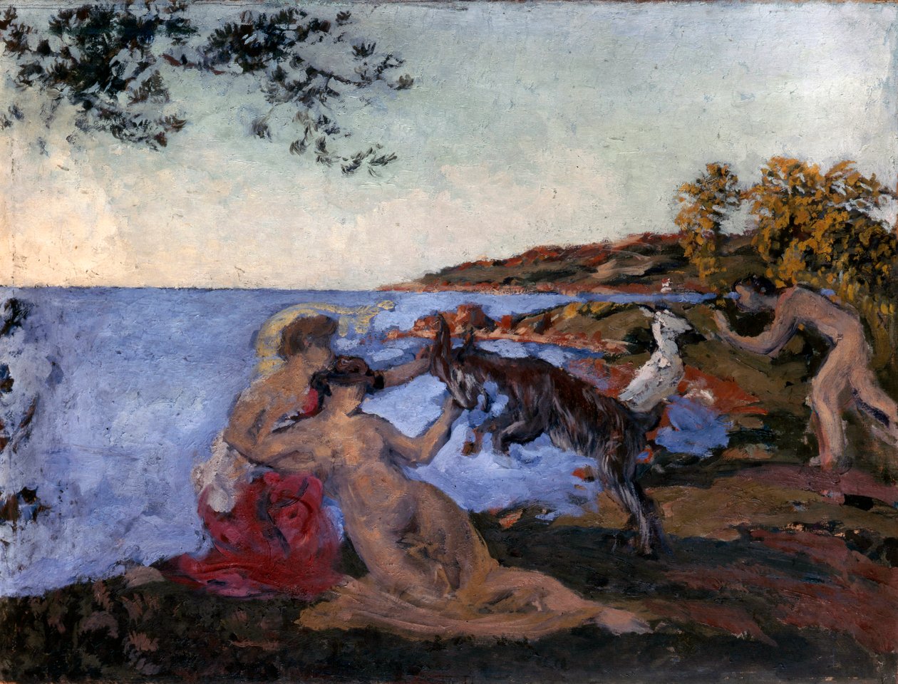 Mytologický motiv, c1903 od Ker Xavier Roussel