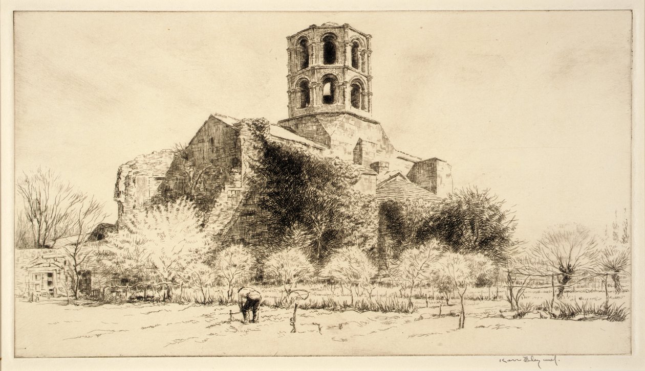 Farářova zahrada, Arles od Kerr Eby