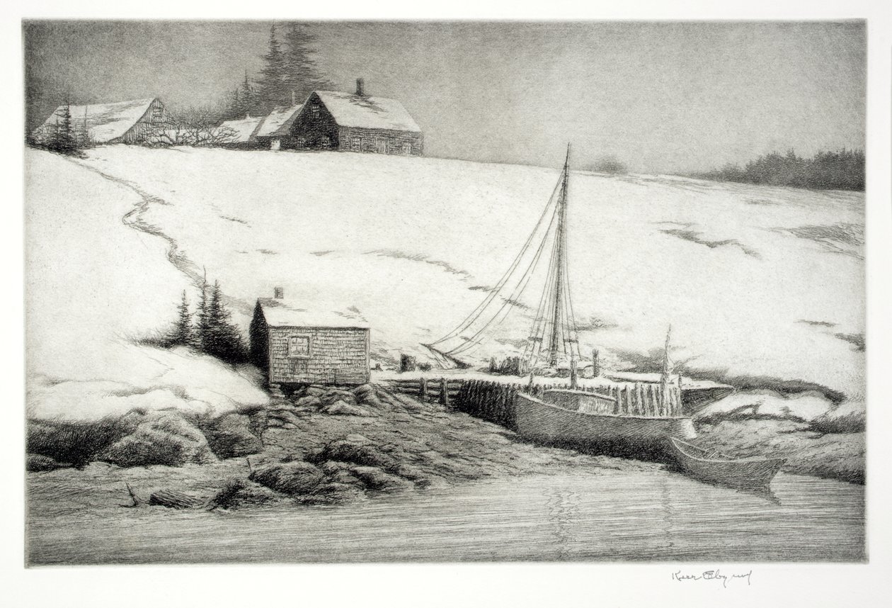 Hatchet Cove, Maine od Kerr Eby