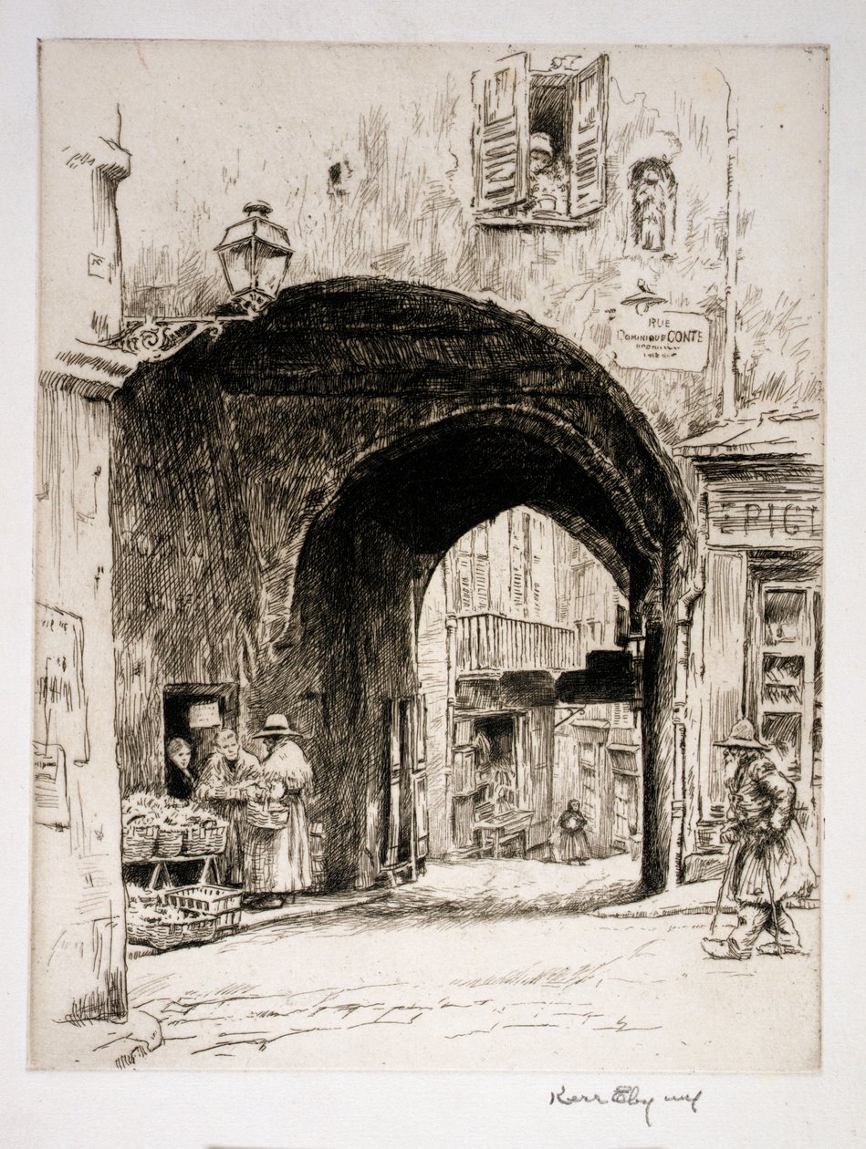 Rue Dominique Conte od Kerr Eby