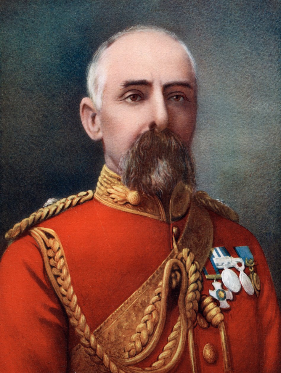 Plukovník Henry Parke Airey, velící 1. kontingentu křováků, jihoafrické polní síly, 1902. od Kerry and Co