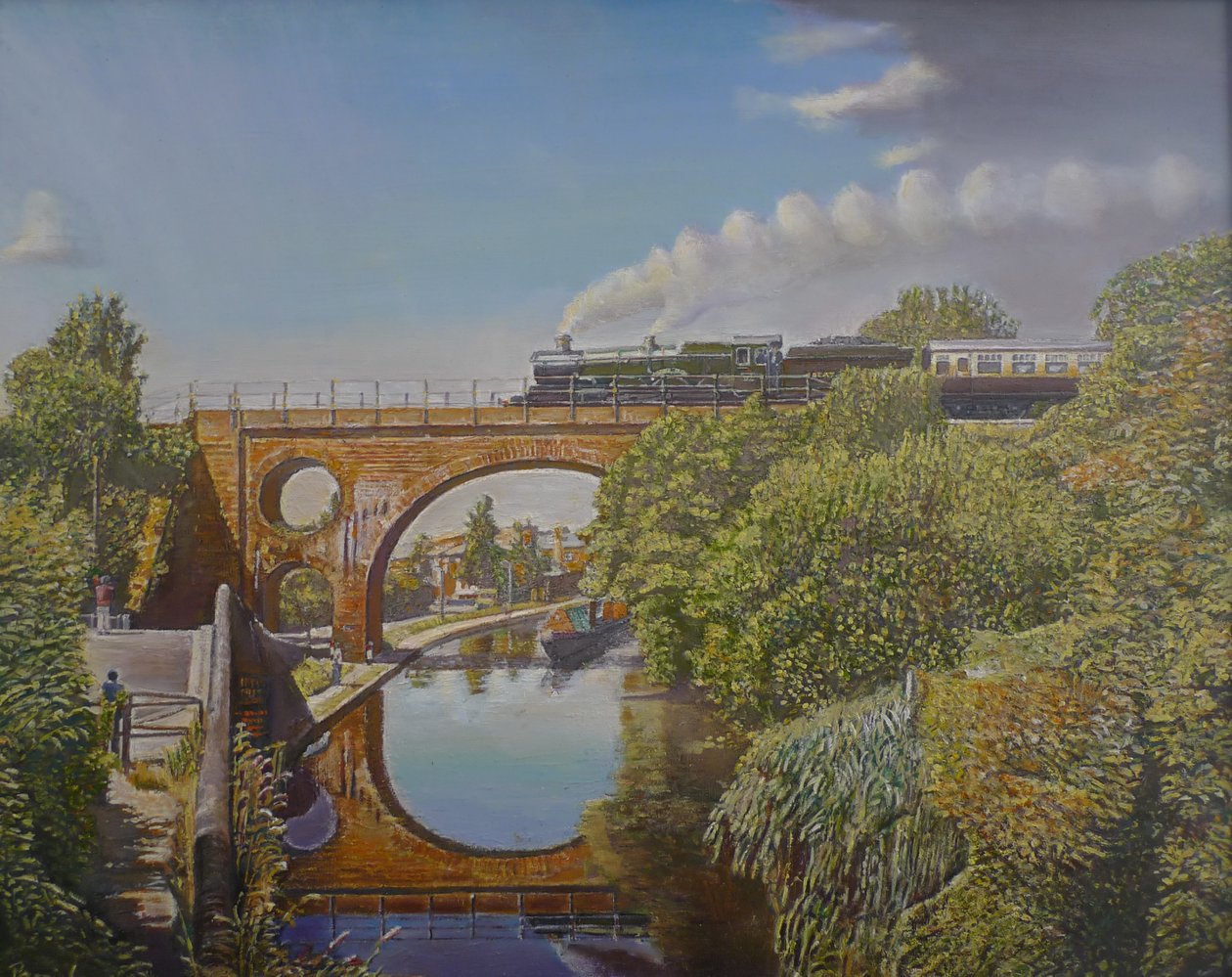 Vlakové přejezdy, 2008 od Kevin Guild of Railway Artist Parrish