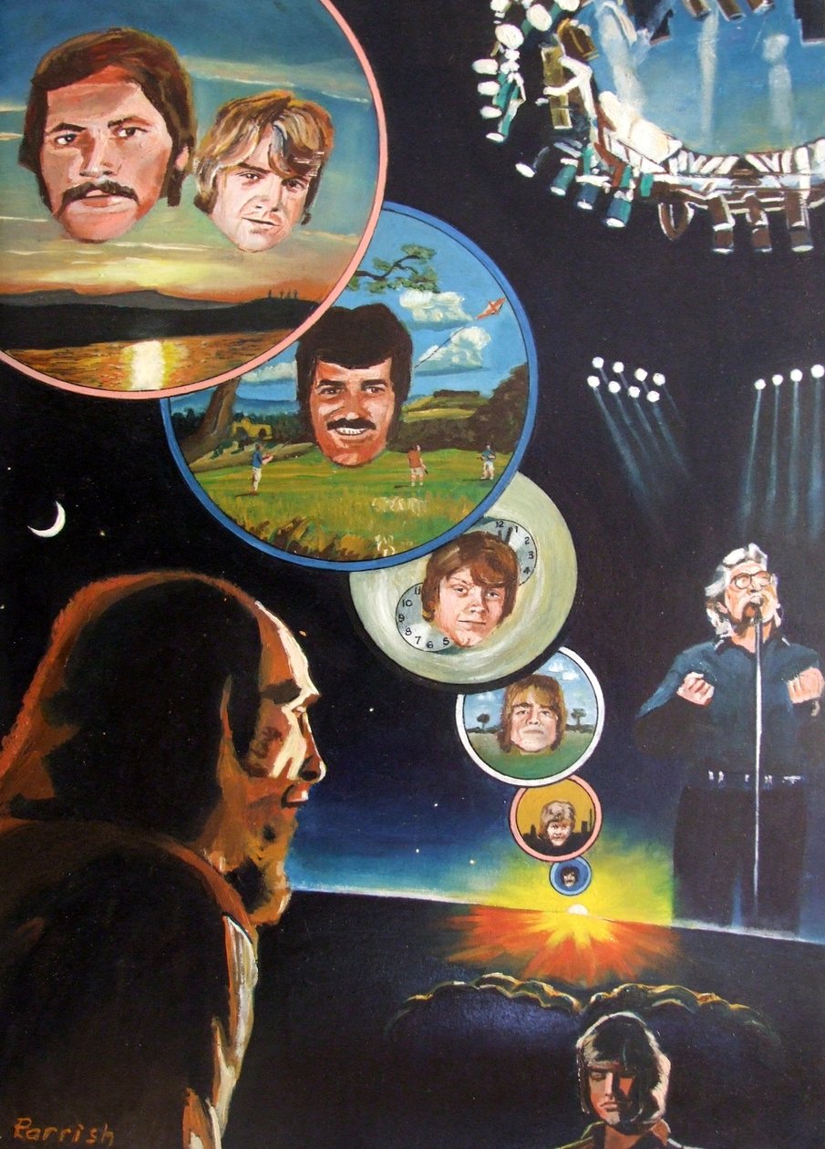 Days Of Future Passed (The Moody Blues) (malba) od Kevin Parrish