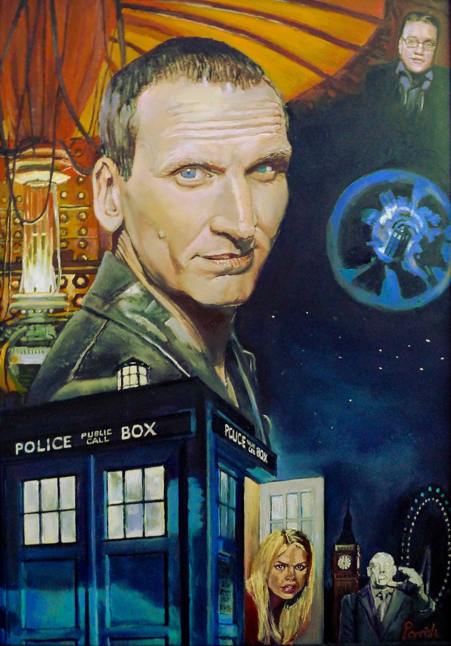 Devátá inkarnace (Dr Who), 2005 (malba) od Kevin Parrish