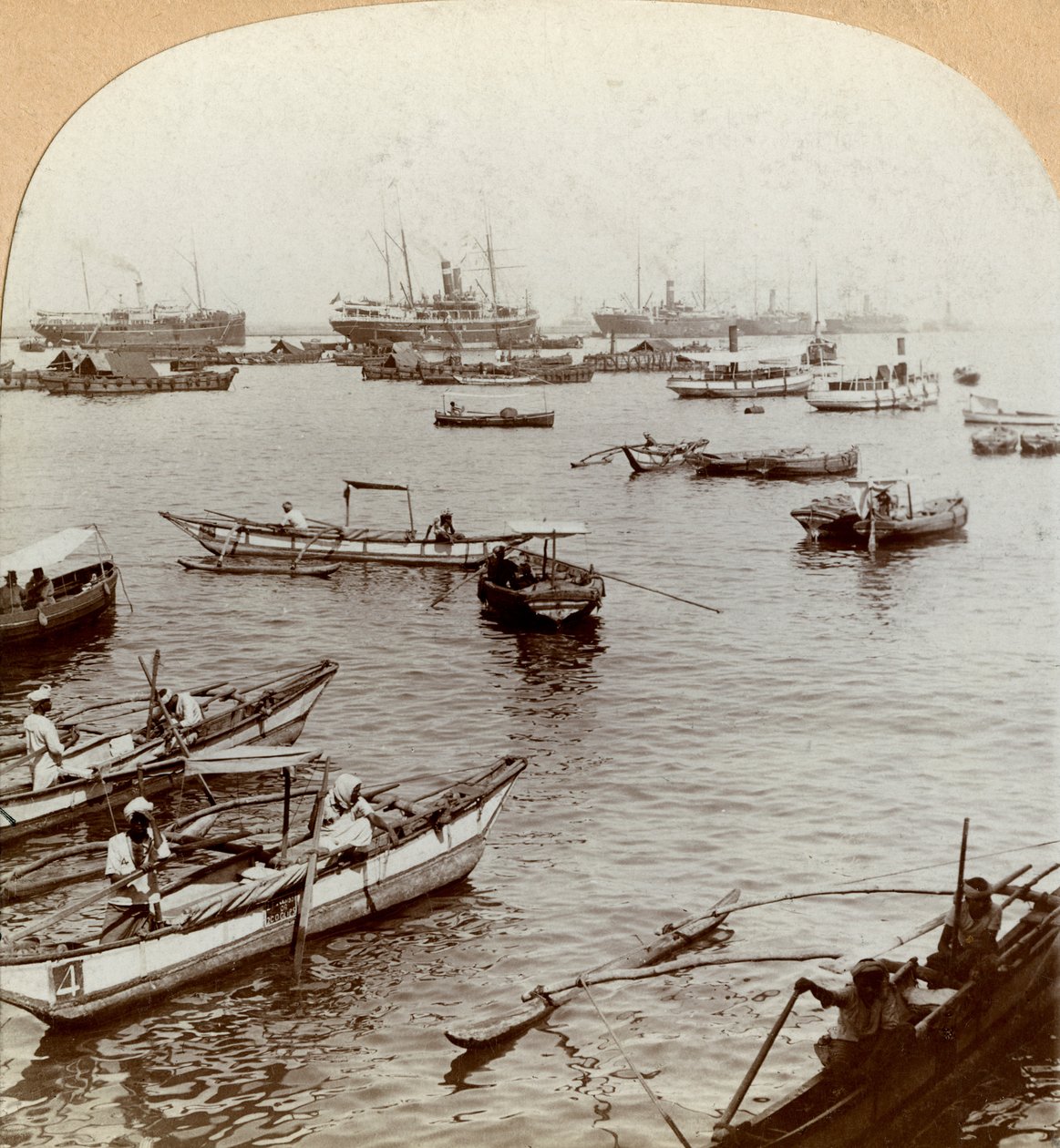 Colombo Harbour, Ceylon Srí Lanka. od Keystone View Company