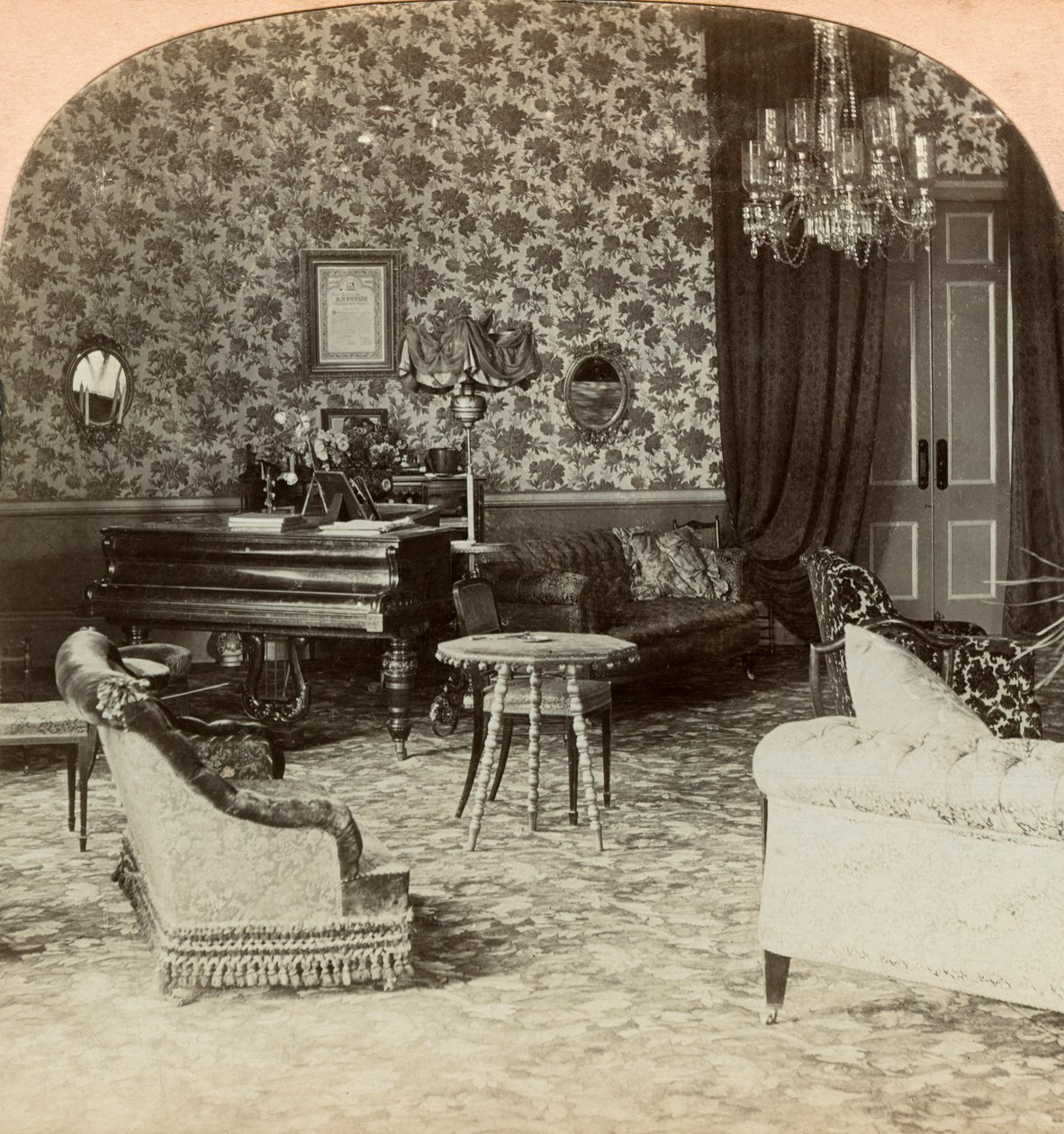 Předsednictvo, sídlo Lorda Robertse, Bloemfontein, Jižní Afrika, 1900. od Keystone View Company