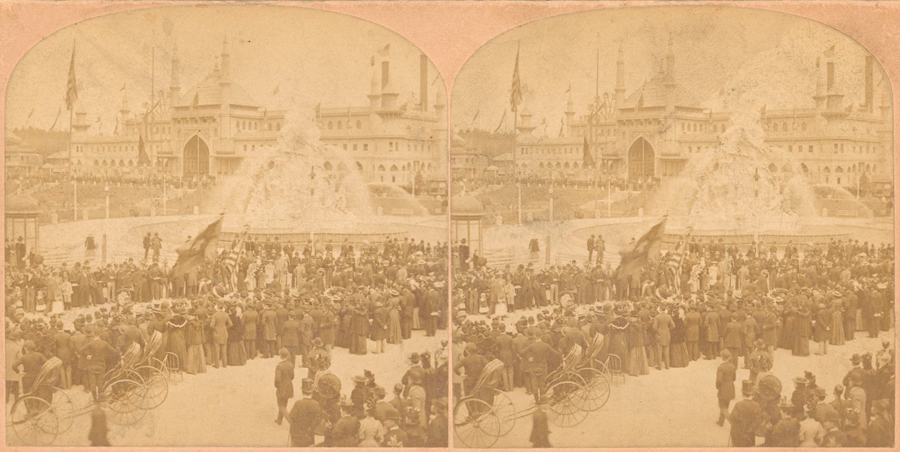 Německý den, Kalifornská zimní expozice, 1850-1910. od Kilburn Brothers
