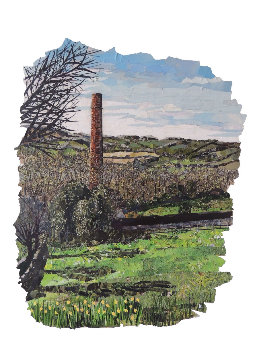 Peckwash Mill Z Rigga Lane od Kirstie Adamson