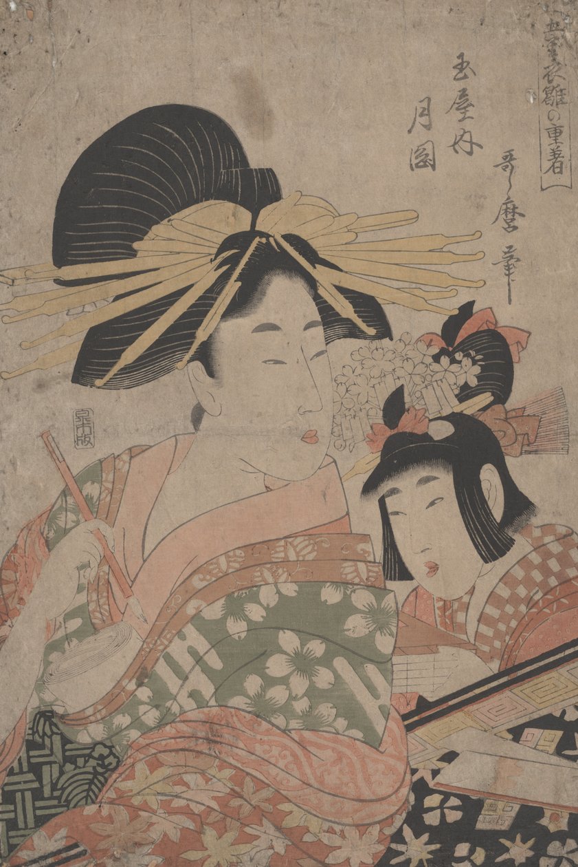Nepojmenovaná od Kitagawa Utamaro