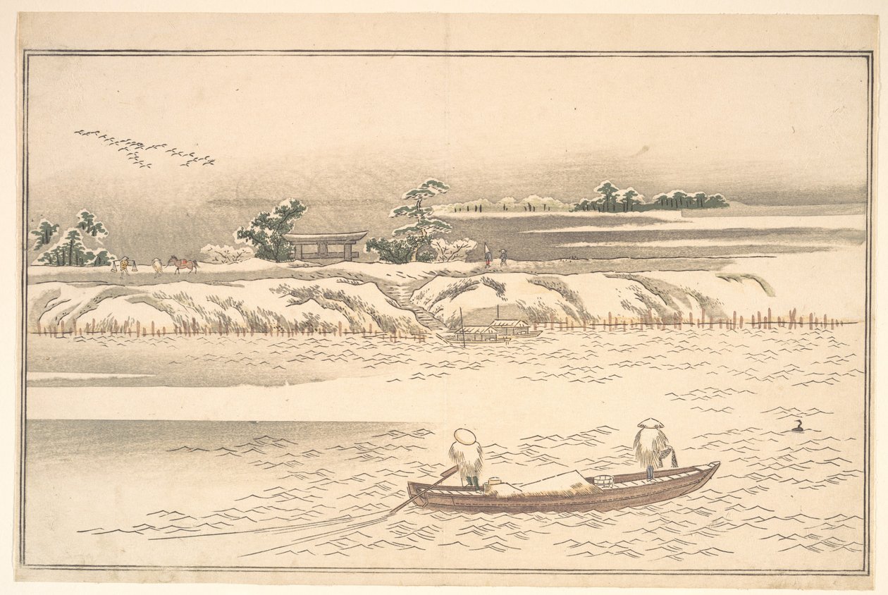 Kniha Ehon Ginsekai (Svět ve stříbře) od Kitagawa Utamaro