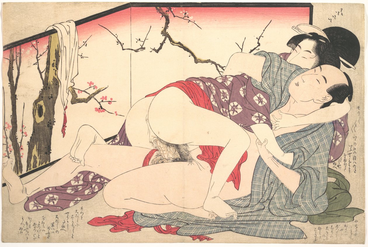 Erotický tisk od Kitagawa Utamaro