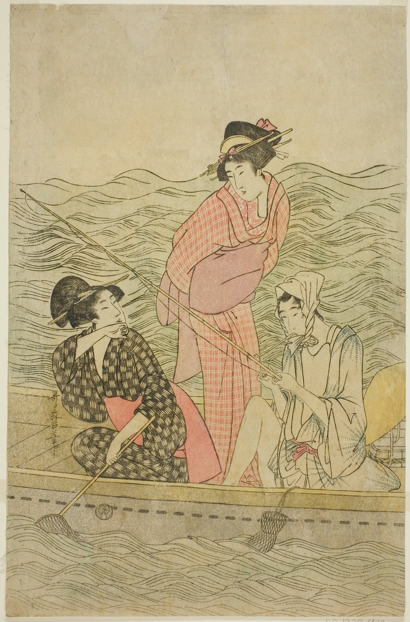 Rybářská exkurze od Kitagawa Utamaro