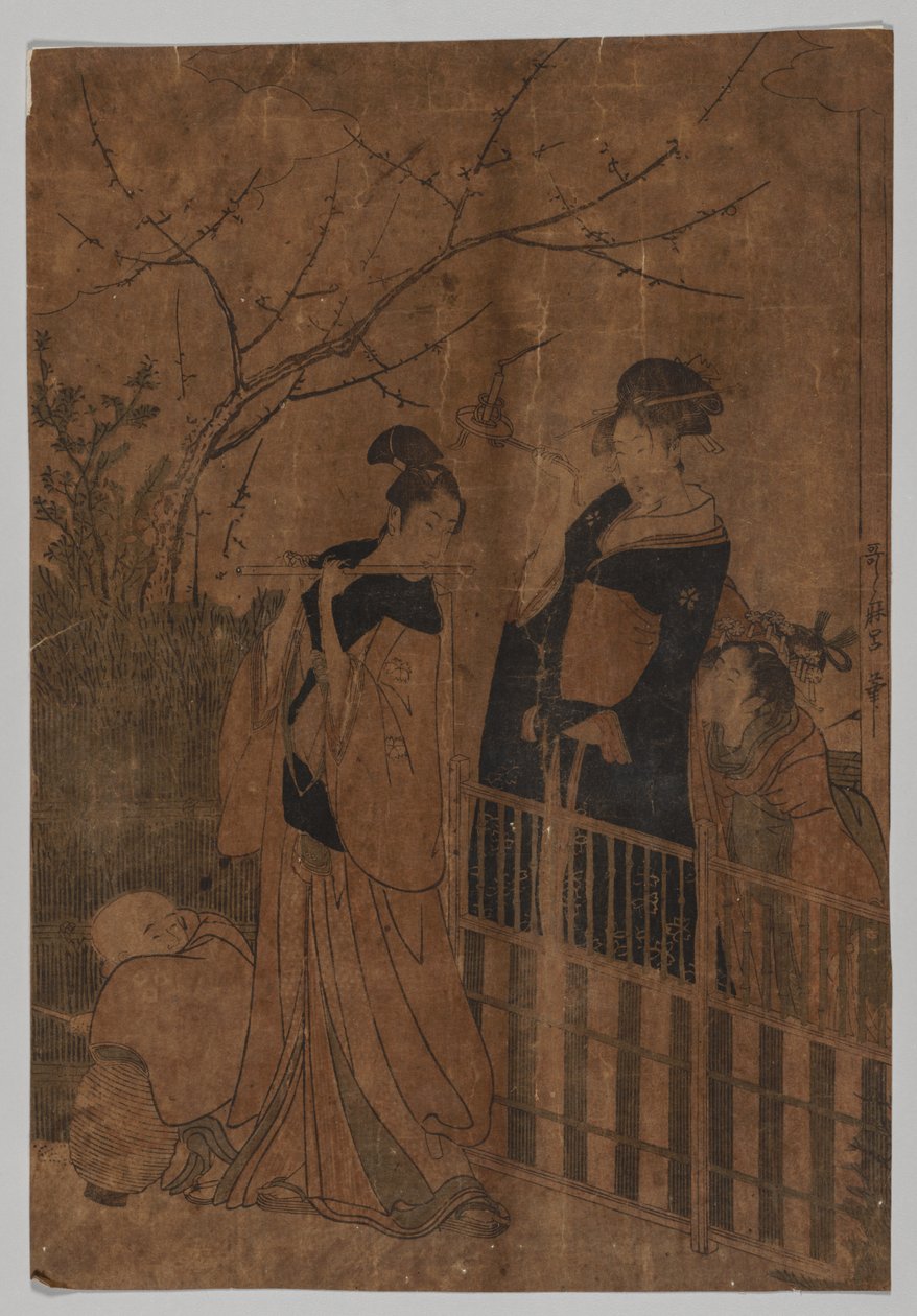 Serenáda od Kitagawa Utamaro