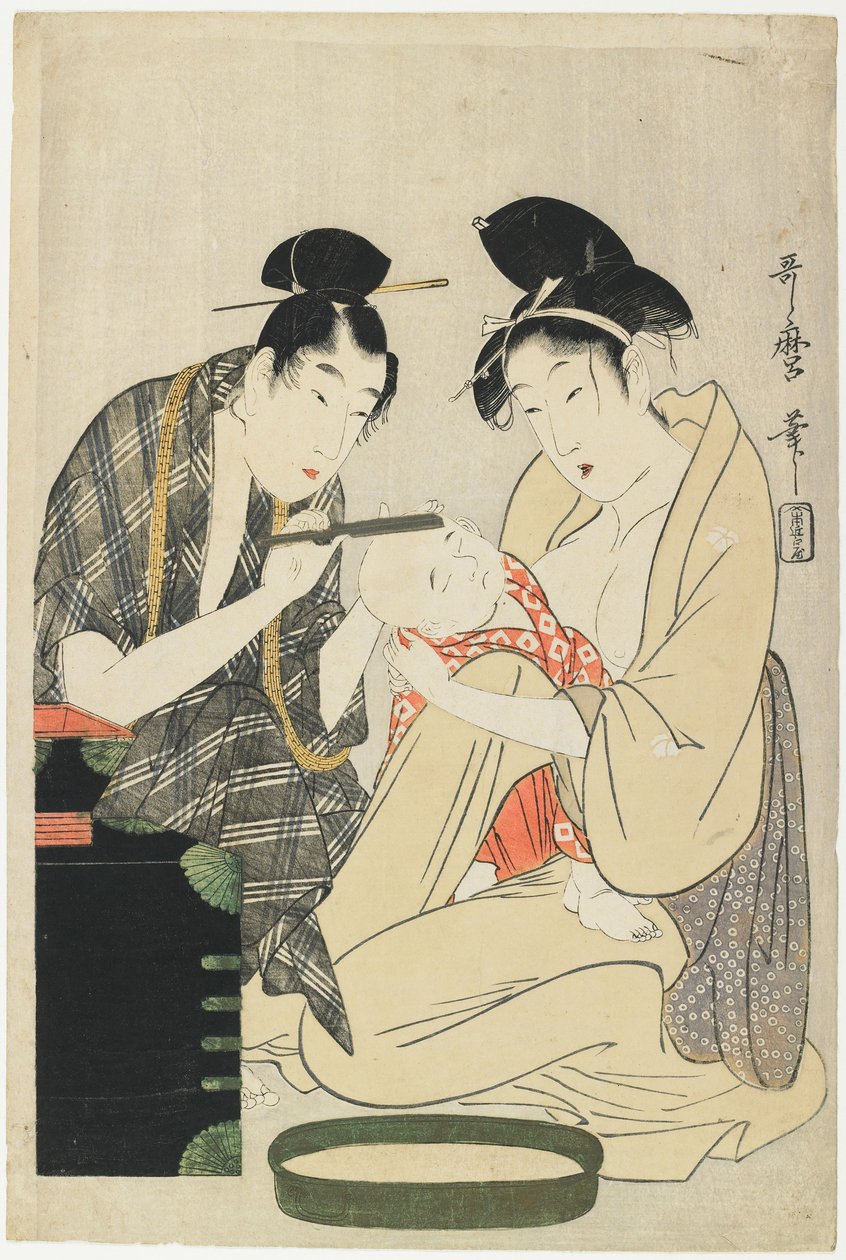 Shaving a Boy