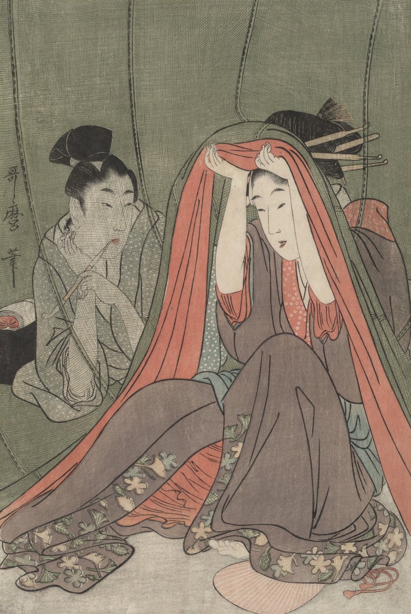 Moskytiéra od Kitagawa Utamaro