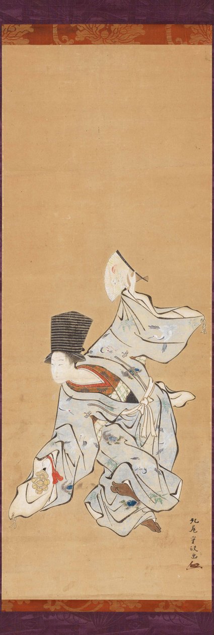 Sanbasō Tänzer od Kitao Shigemasa
