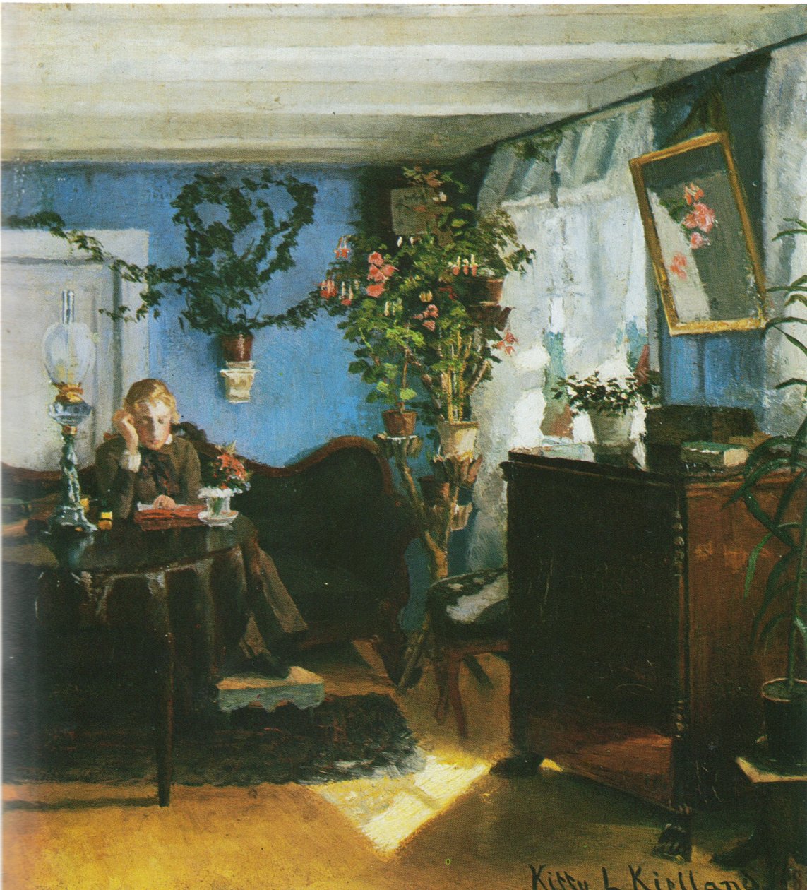Interiér listu od Kitty Lange Kielland