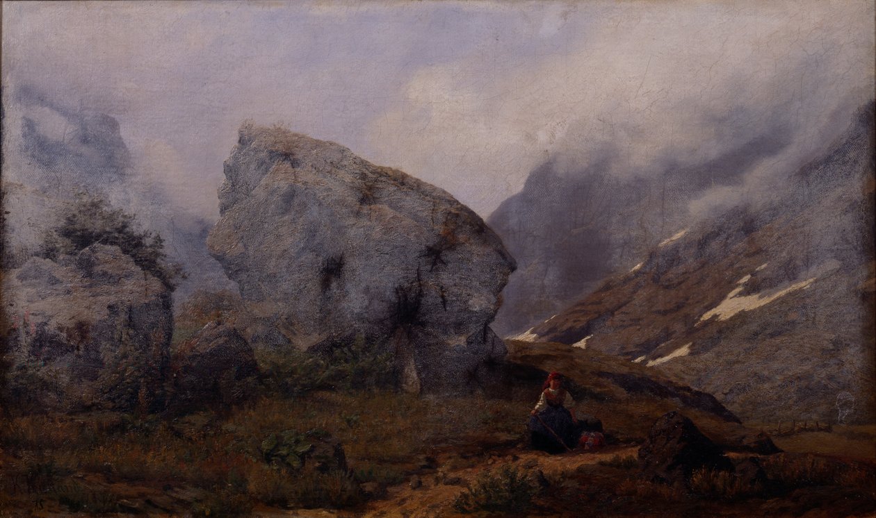 Vysoko v hoře od Kitty Lange Kielland