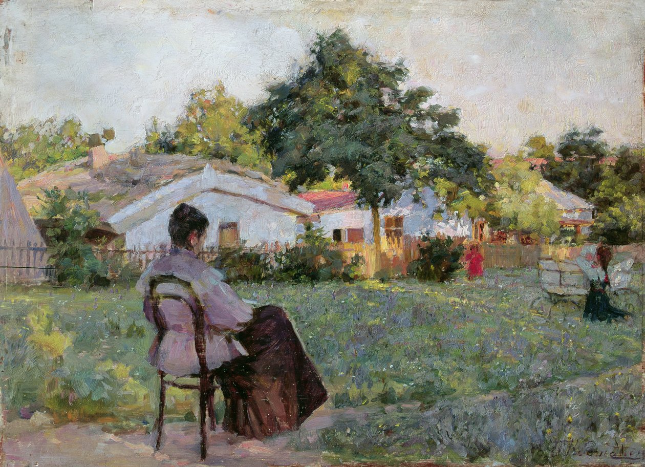 Na Dacha, 1892 od Kiviak Konstantinov Kostandi