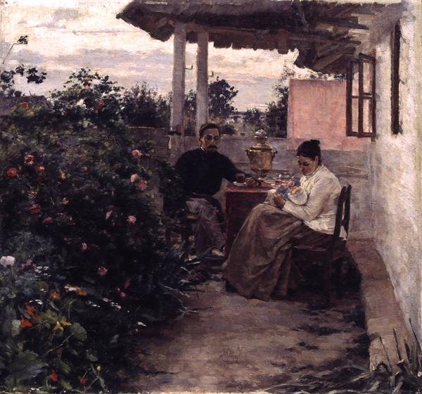 Na verandě od Kiviak Konstantinov Kostandi