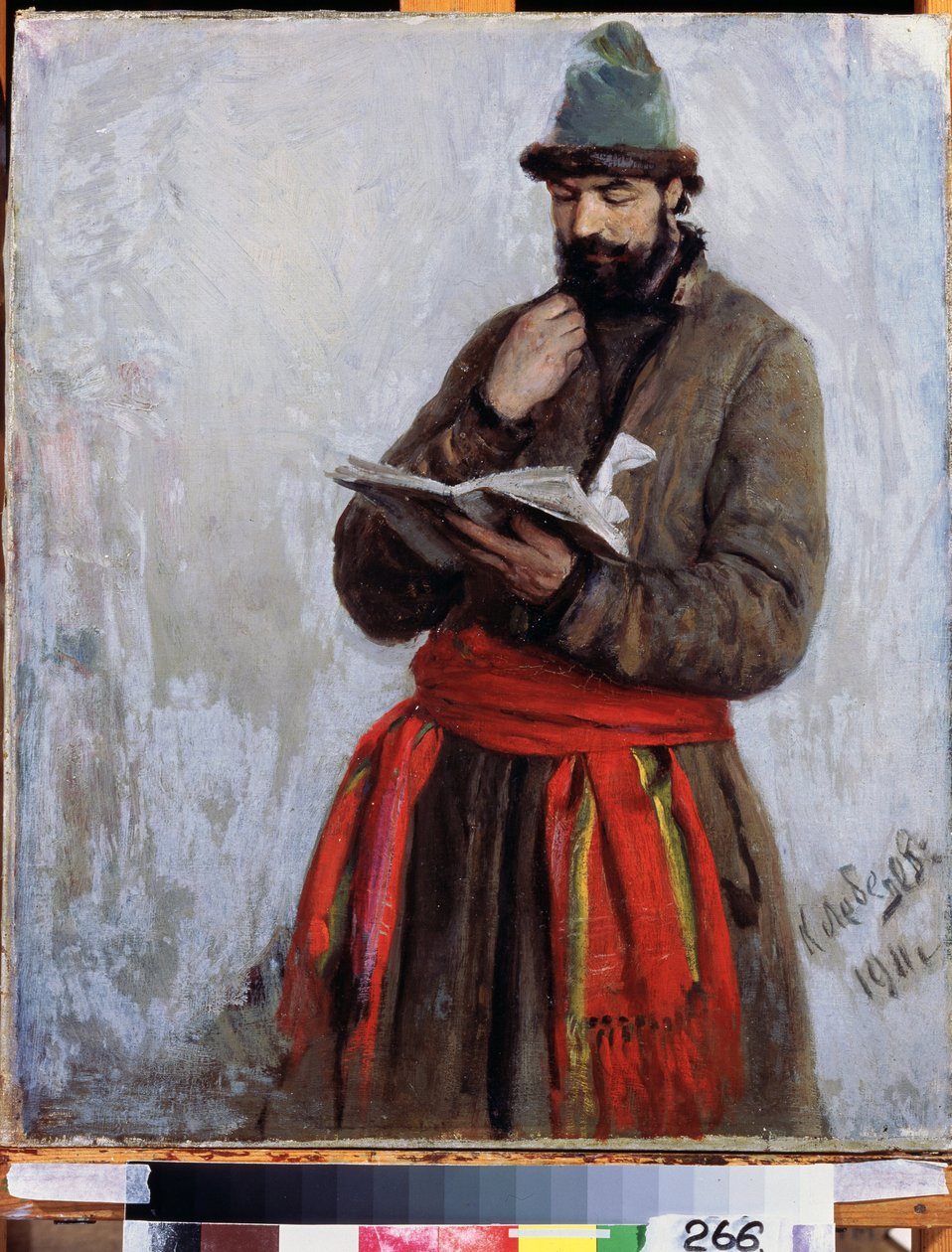 Píseň kupce Kalašnikova na motivy básně Michaila Lermontova (1814-1841) o caru Ivanu Hrozném (Ruský Ivan IV. od Klavdiy Vasilievich Lebedev