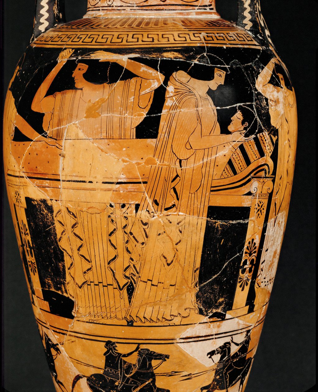 Protéza, vyložení mrtvoly... od Kleophrades Painter (fl.500 475 BC)