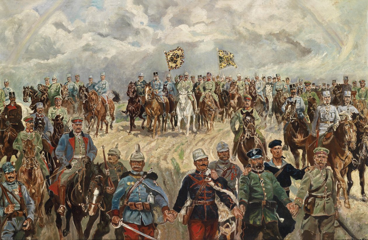 Spojenečtí monarchové se svými veliteli v 1. světové válce, 1914-1918 od Koch