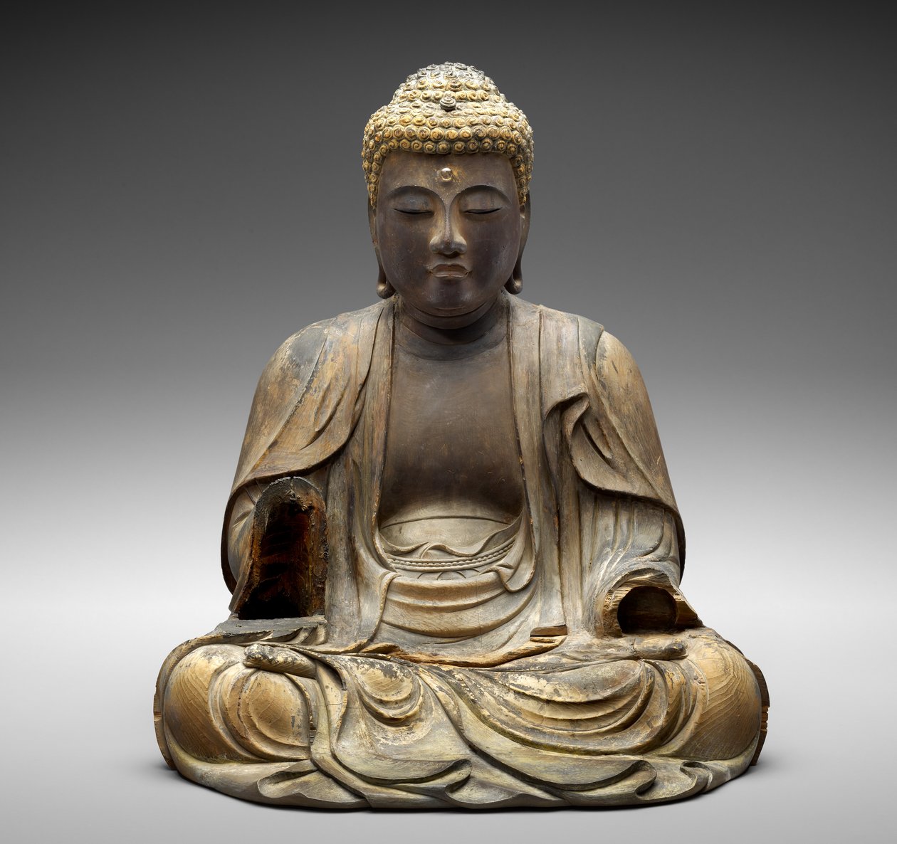 Amida, 1472 (polychromované dřevo) od Koei fl.1472 Koei fl.1472