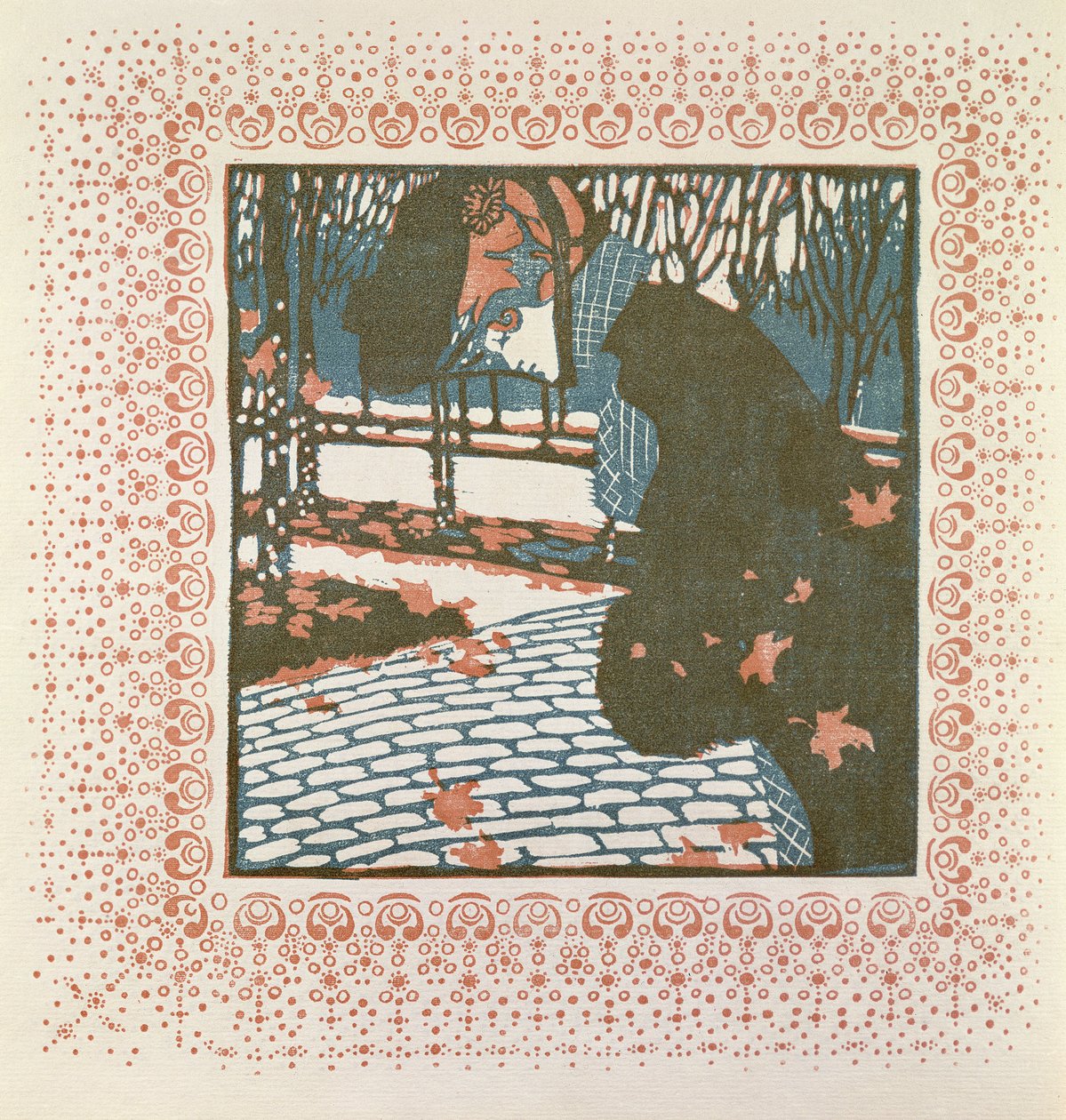 listopad od Koloman Moser