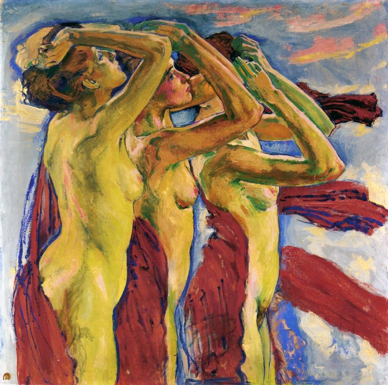 Tři akty od Koloman Moser