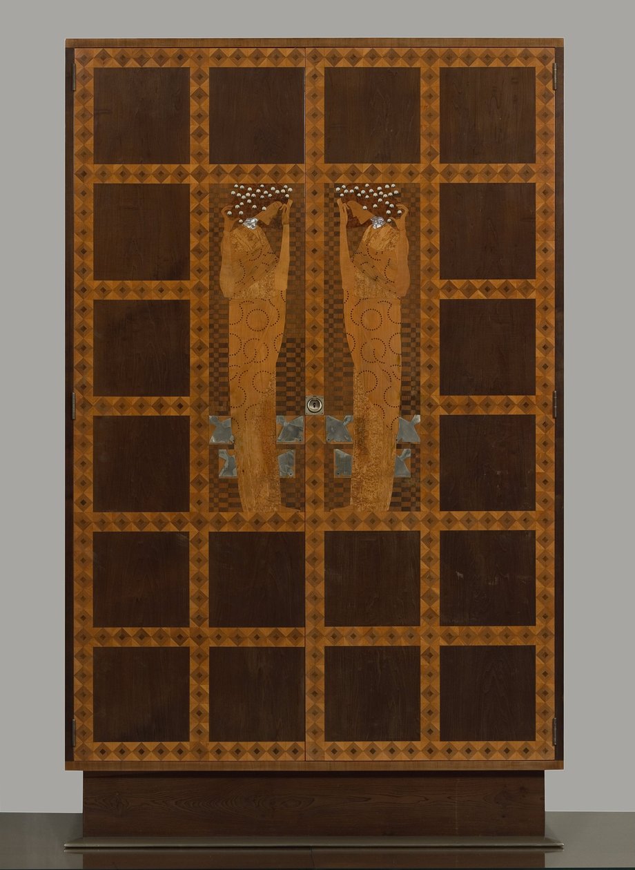 Vykládáno Armoire z ložnice Eisler-Terramare od Koloman Moser