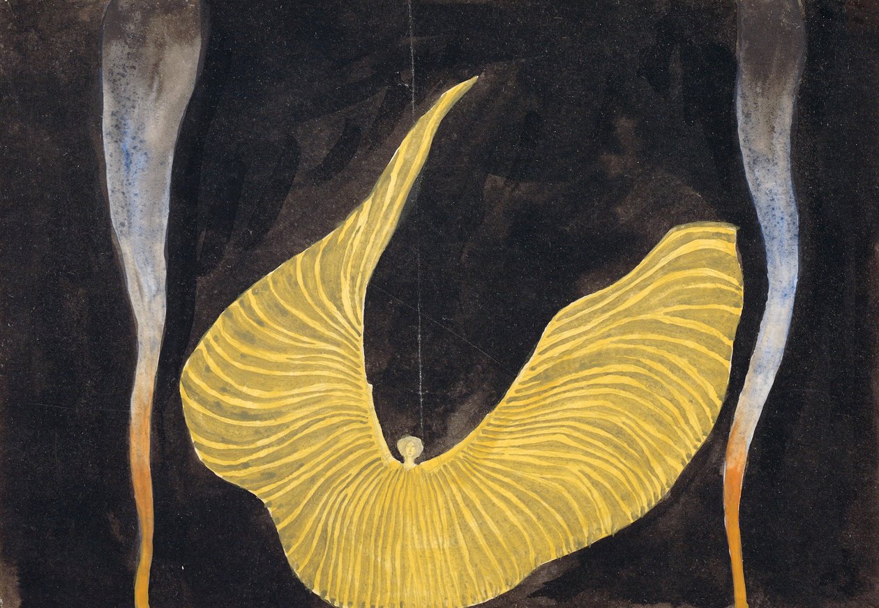 Loïe Fuller v tanci archanděla, 1902 od Koloman Moser