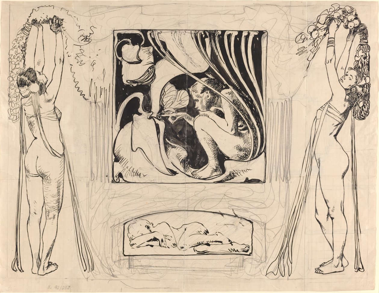 Alegorie léta od Koloman Moser
