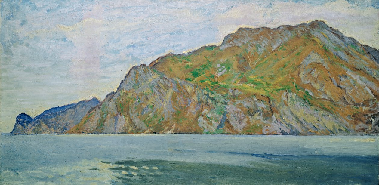 Pohled z Torbole na západním břehu jezera Garda od Koloman Moser