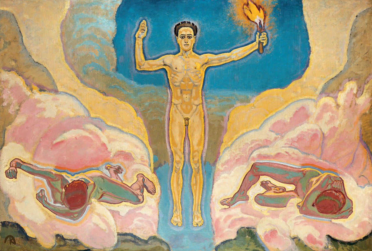 Das Licht - Světlo... (olej na plátně) od Koloman Moser