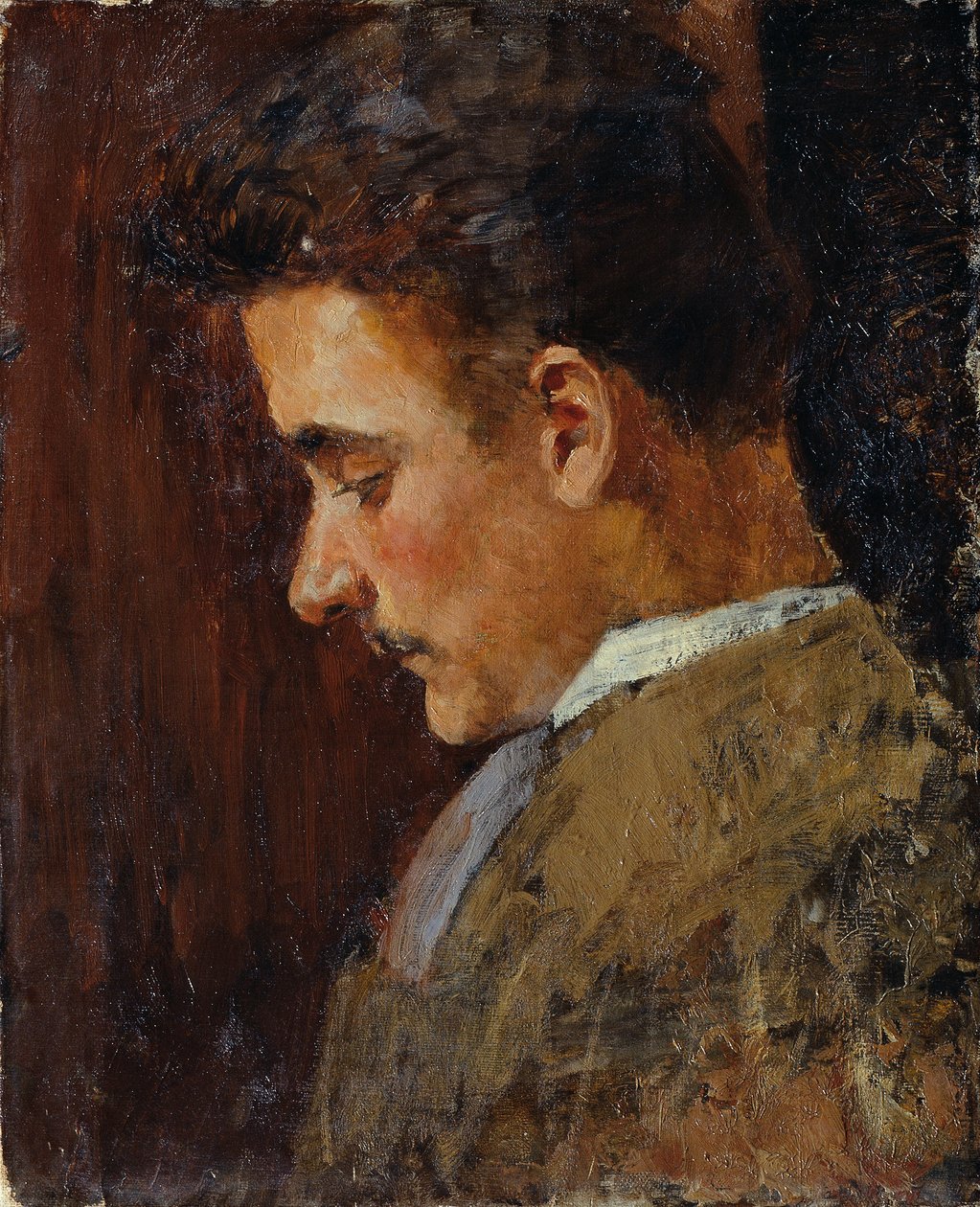 Portrét mládí Rudolfa Steindla, švagra umělce od Koloman Moser