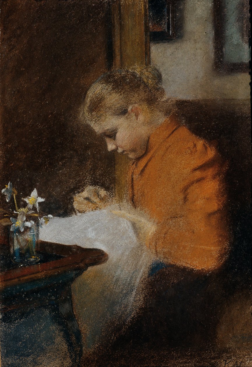 Leopoldine Steindl-Moser, sestra umělce od Koloman Moser
