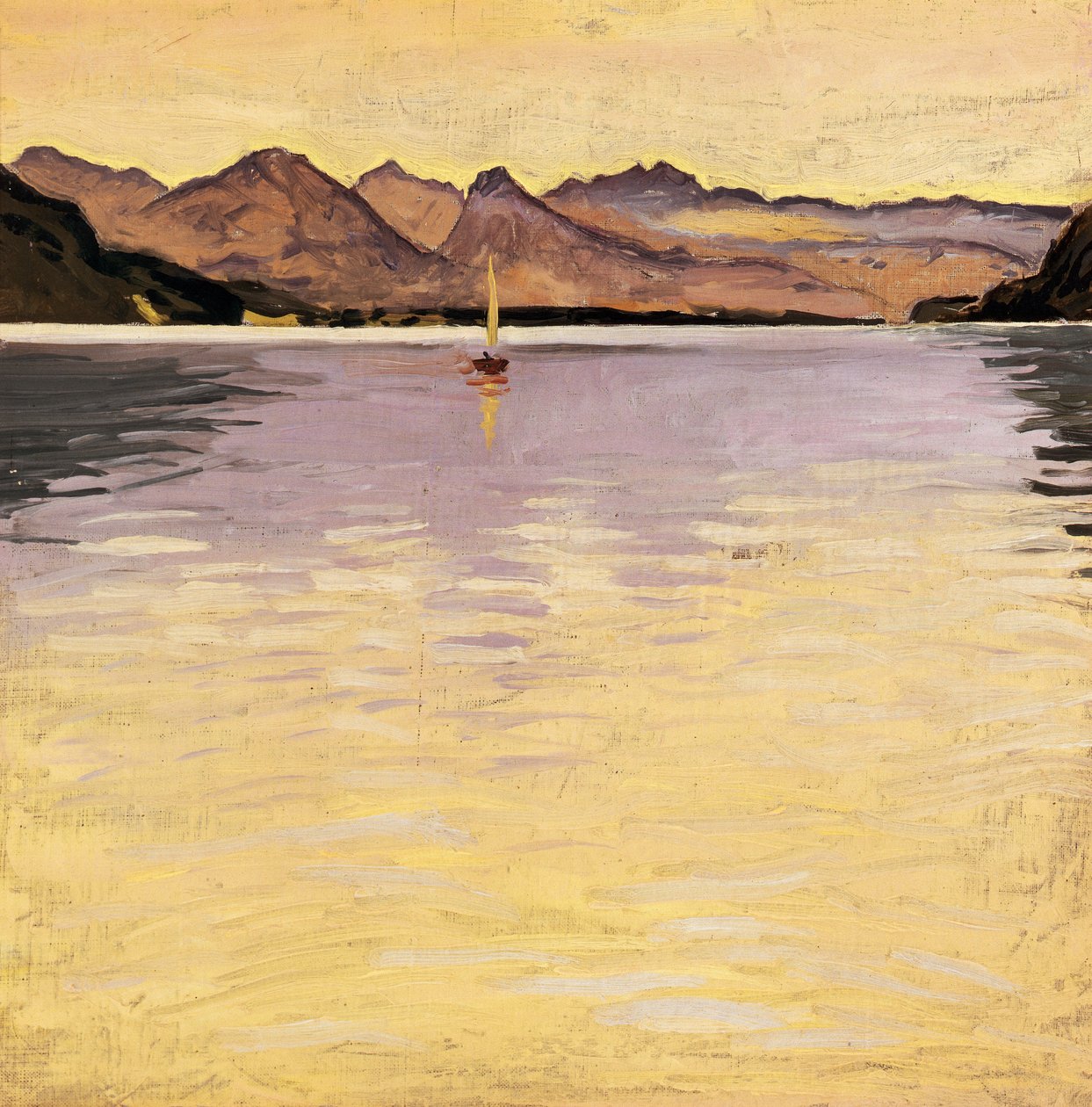 Wolfgangsee - Wolfgangské jezero ... od Koloman Moser