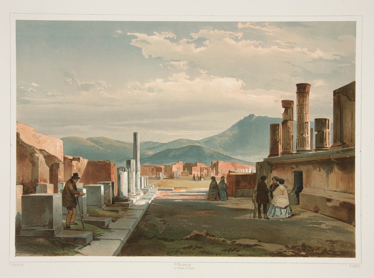 Pompeje od Konrad Grob