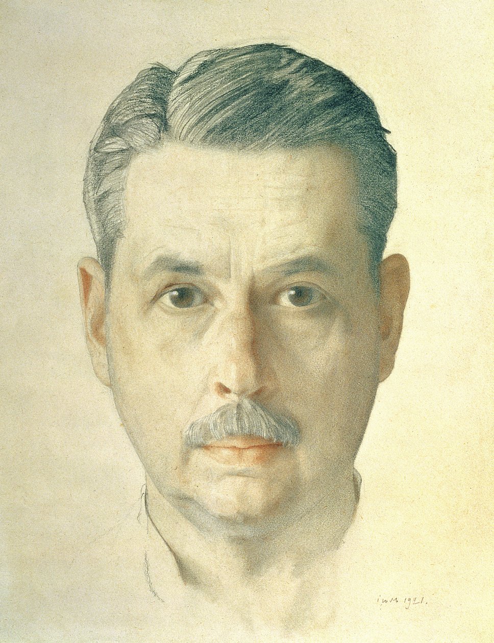 Autoportrét, 1921 od Konstantin Andreevic Somov