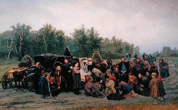 Vítání ikony, 1878 od Konstantin Apollonovich Savitsky