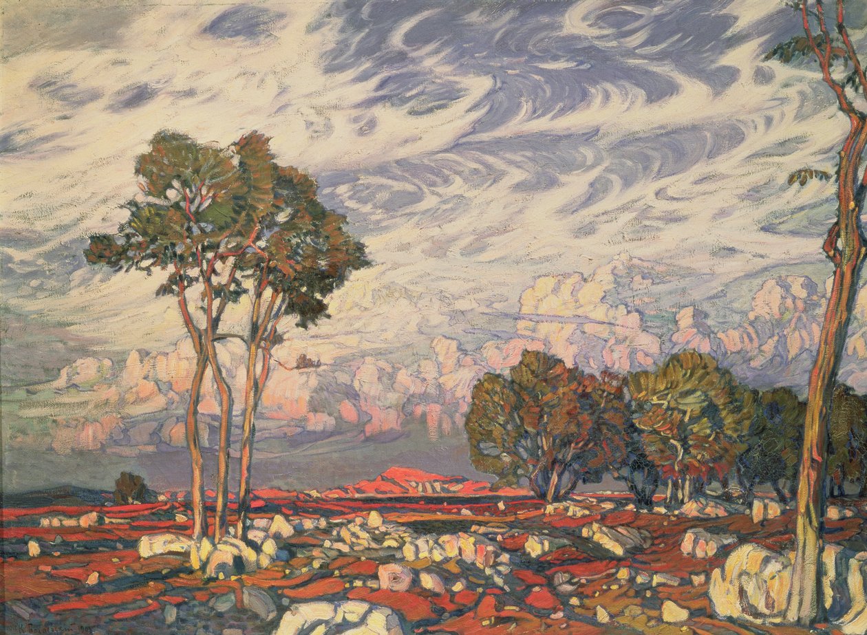 Poslední paprsky, 1903 od Konstantin Fedorovich Bogaevsky